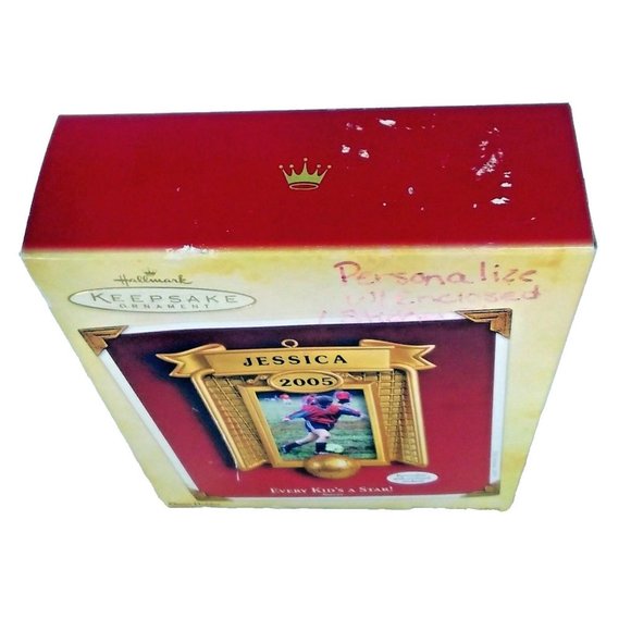 Hallmark Keepsake Ornament Every Kid's a Star! Soccer Photo Holder Ornament - Picture 8 of 8